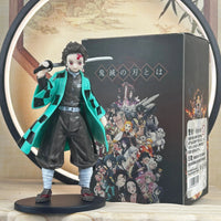 Anime Figure Demon Slayer Figures Kimetsu No Yaiba Doll Tanjiro Nezuko Zenitsu Figurine Inosuke Warrior Action Figure Model Toys Quick Pick Grocers