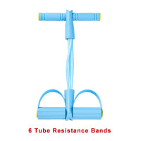 4-Level Resistance Band Tensioner with Non-Slip Handles - Home Fitness Equipment for Abdominal Muscle Training Yoga Abdominal Quick Pick Grocers