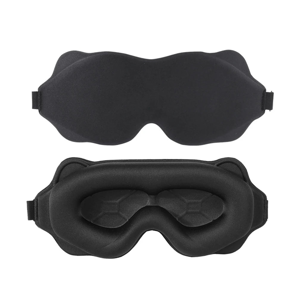 3D Sleeping Mask Block Out Light Sleep Mask For Eyes Soft Sleeping Aid Eye Mask for Travel Eyeshade Night Breathable Slaapmasker Quick Pick Grocers