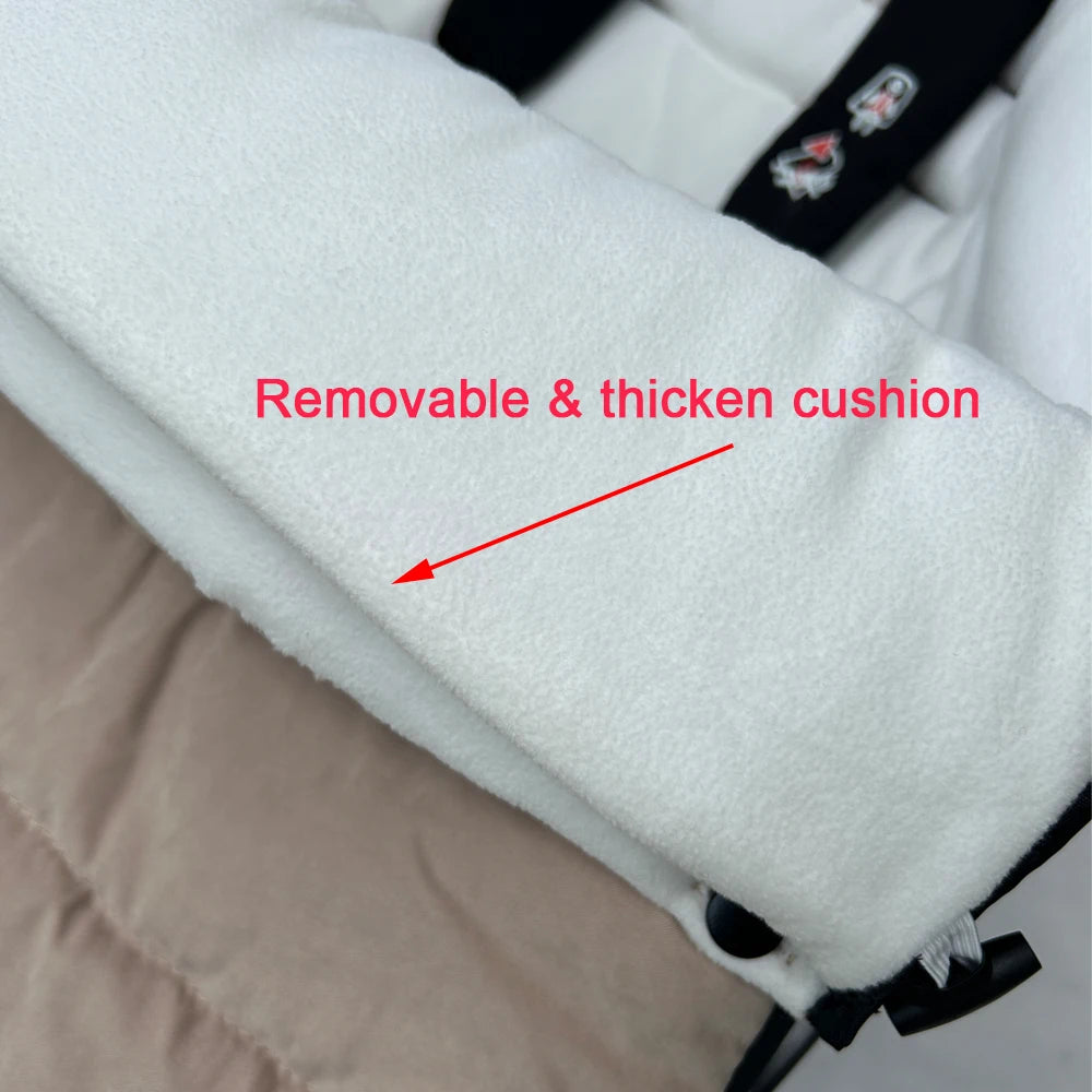 Universaln Stroller Footmuff Compatible with all YOYO Strollers and Bugaboo strollers - Windproof, Waterproof & Thermal Warm Purest Peak