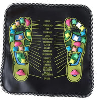 Foot Massage Mat Acupressure Relax Massage Pad Trigger Point Heath Therapy Relax Pain Stress Relief Reflexology Walk Stone Road Quick Pick Grocers