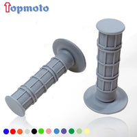 22mm 24mm Motorcycles Grip Dirt Bike Grips 7/8" Rubber Biker Scooter Handle Grip For Handlebar Mx Pillow Top Throttle 22mm Bar Quick Pick Grocers