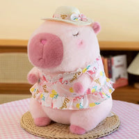 12-32cm Capybara Plush Simulation Capibara Anime Fluffty Toy Cute Doll Stuffed Animals Soft Doll Plush Children Christmas Gift Econic Blanks