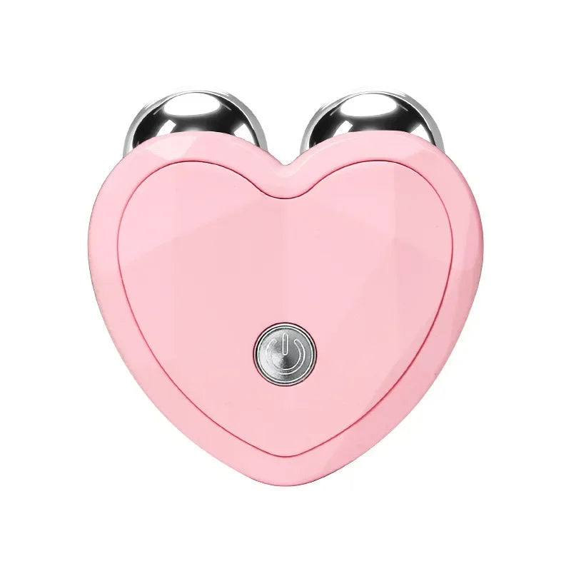 NEW Micro Current Beauty Device Mini Portable Face Lifting Roller Slimming Massager EMS Delicate Contour Firming Facial Care Quick Pick Grocers