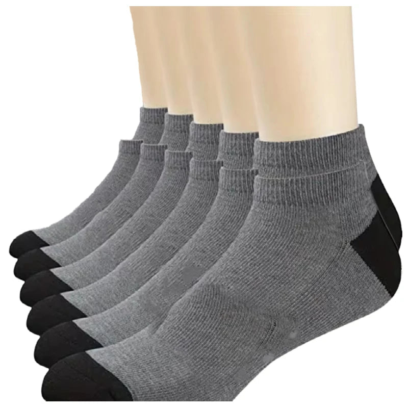 10/5/3MEN'S Mid-calf Socks Cotton Socks for All Seasons, Solid Colour and Versatile Econic Blanks