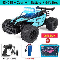 Remote Control Car RC Drift Racing 1:16 Vehicle Off Road Alloy 2.4G Radio High-Speed Trucks With LED Light Climbing Gift Kid Toy Econic Blanks