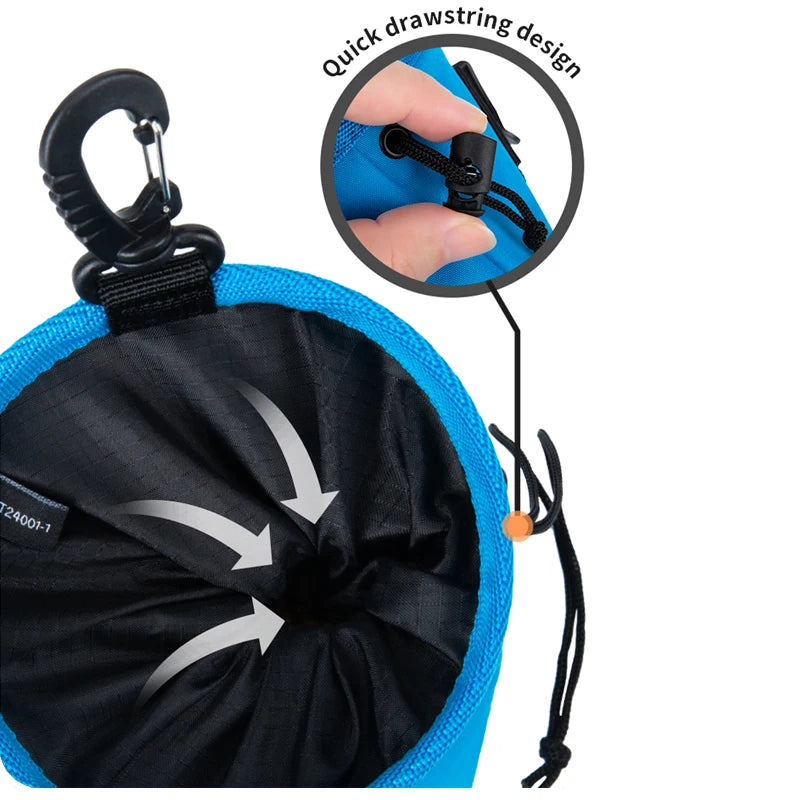 SMALL COMBINATION Portable Dog Training Snack Bag puppy dog snack bag for leash Outdoor pet snacks awards waist bag XZH-T24001-1 Quick Pick Grocers