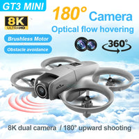 2025 GT3 RC Drone 8K 5G Professional HD Aerial Photography Obstacle Avoidance Remote Control Aircraft Dual Camera Quadcopter Toy Econic Blanks