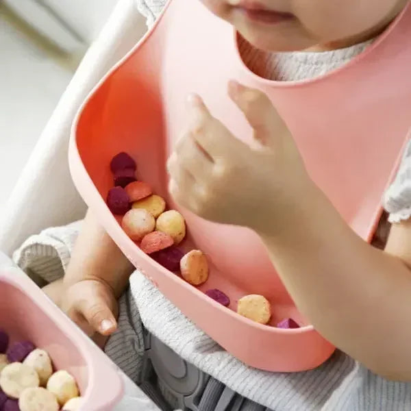 Food Grade Silicone Child Dish Set Baby Feeding Bowl Suction Plate Straw Cup Wooden Spoon Fork for Kids Tableware Toddler Dishes Purest Peak