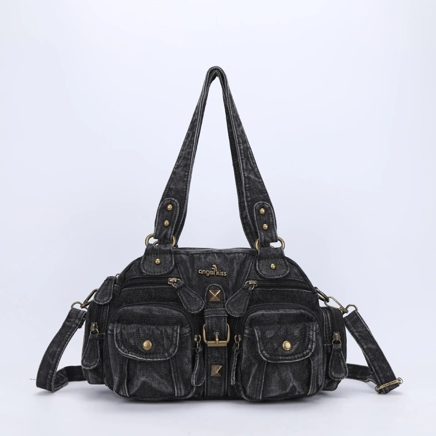 Vintage Women Handbags Satchel Top-handle Handbag PU Shoulder Bag Dumpling Pack Give Gifts Shoulder Bags Phone Money Pack Quick Pick Grocers