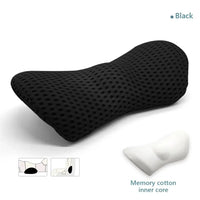 Breathable Memory Cushion Interior Accessories Bed Sleeping Pillow Car Seat Waist Pillow Lumbar Support Pillow Foam Car Cushion Econic Blanks
