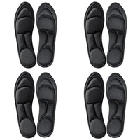 1/2/4/16Pairs 5D Massage Memory Foam Insoles For Shoes Sole Breathable Cushion Sport Running Insoles For Feet Orthopedic Insoles Quick Pick Grocers