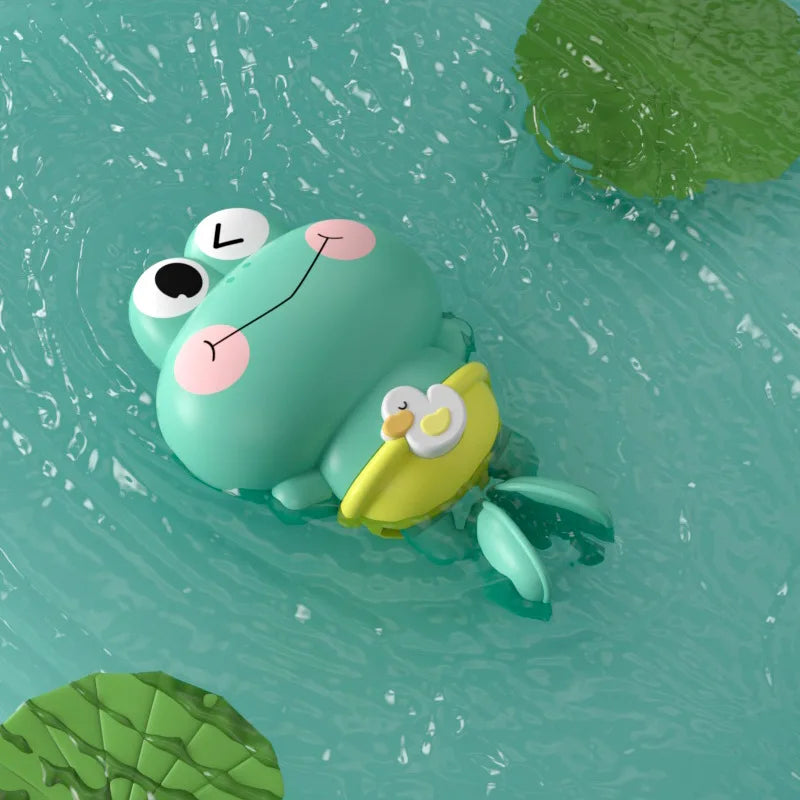 Children's bath toys - Clockwork frogs that float and swim Econic Blanks