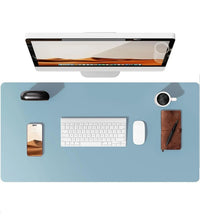 Large Mouse Pad,Office Desk Mat, Leather Desk Pad Protector, Non-Slip PU Leather Desk Blotter, Laptop Desk Pad Quick Pick Grocers