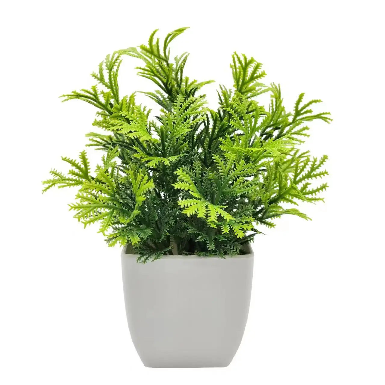 1pc Artificial Plants with Plastics Pots Perfect Greenery for Home DecorationsOffice Desk Living Room and Bedroom Decoration Econic Blanks