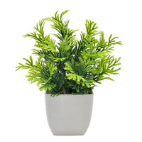 1pc Artificial Plants with Plastics Pots Perfect Greenery for Home DecorationsOffice Desk Living Room and Bedroom Decoration Econic Blanks