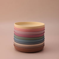 Color Kids 1PCS Food Grade Silicone Baby Plate Anti-Slip Sucker Dishes Toddler Feeding Bowl BPA Free Newborn Accessories Purest Peak