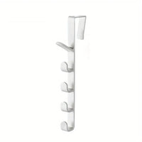 1pc Bedroom Door Hanger Clothes Hanging Rack Over The Door Plastic Home Storage Organization Hooks, Purse Holder For Bags Rails Econic Blanks