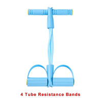 4-Level Resistance Band Tensioner with Non-Slip Handles - Home Fitness Equipment for Abdominal Muscle Training Yoga Abdominal Quick Pick Grocers
