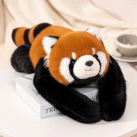 30-65cmKawaii High Quality Forest Animal Plush Doll Pillow Soft Long-arm Raccoon Dinosaur Sloth Panda Koala Plush Toy Home Decor Econic Blanks