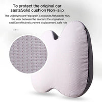 Cushion Non Slip Orthopedic Memory Foam Prostate Cushion for Tailbone Sciaticaback Pain Relief Comfort Chair Car Seat Econic Blanks