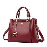 2024 Luxury Women Designer 3 Layers Shoulder Crossbody Sac Ladies Large Capacity Leather Handbags Shopper Brand Messenger Totes Quick Pick Grocers