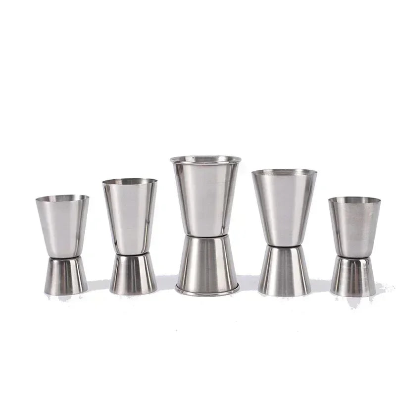 Double Side Measuring Cup Cocktail Drink Wine Shaker Stainless Mojito Bar Accessories kitchen gadget Bar Tools  cocktail shaker Quick Pick Grocers