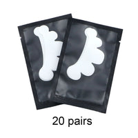 20/50Pairs Lash Extension Eye Stickers Hydrogel Patches Grafting Eyelashe Under Eye Pads Eyelashes Extension Lashes Tools Makeup Quick Pick Grocers