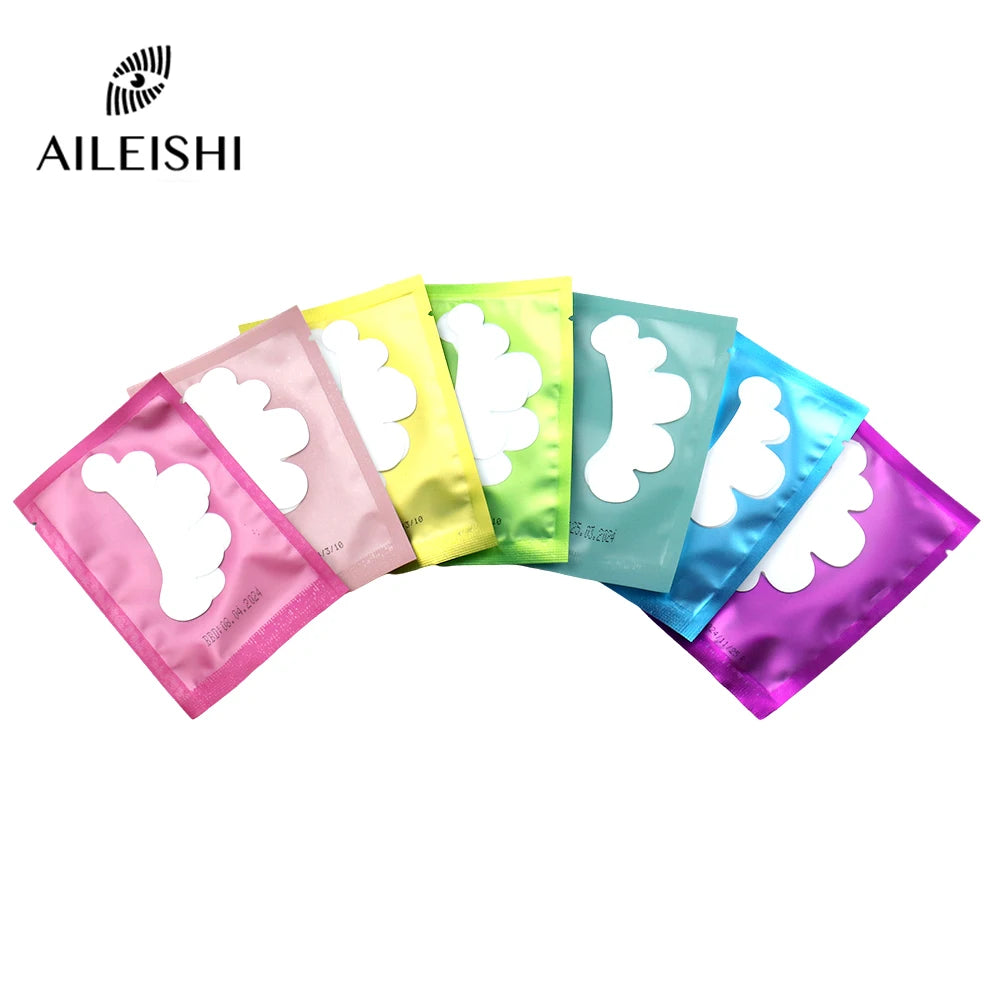 20/50Pairs Lash Extension Eye Stickers Hydrogel Patches Grafting Eyelashe Under Eye Pads Eyelashes Extension Lashes Tools Makeup Quick Pick Grocers