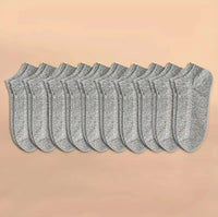 10/5/3MEN'S Mid-calf Socks Cotton Socks for All Seasons, Solid Colour and Versatile Econic Blanks