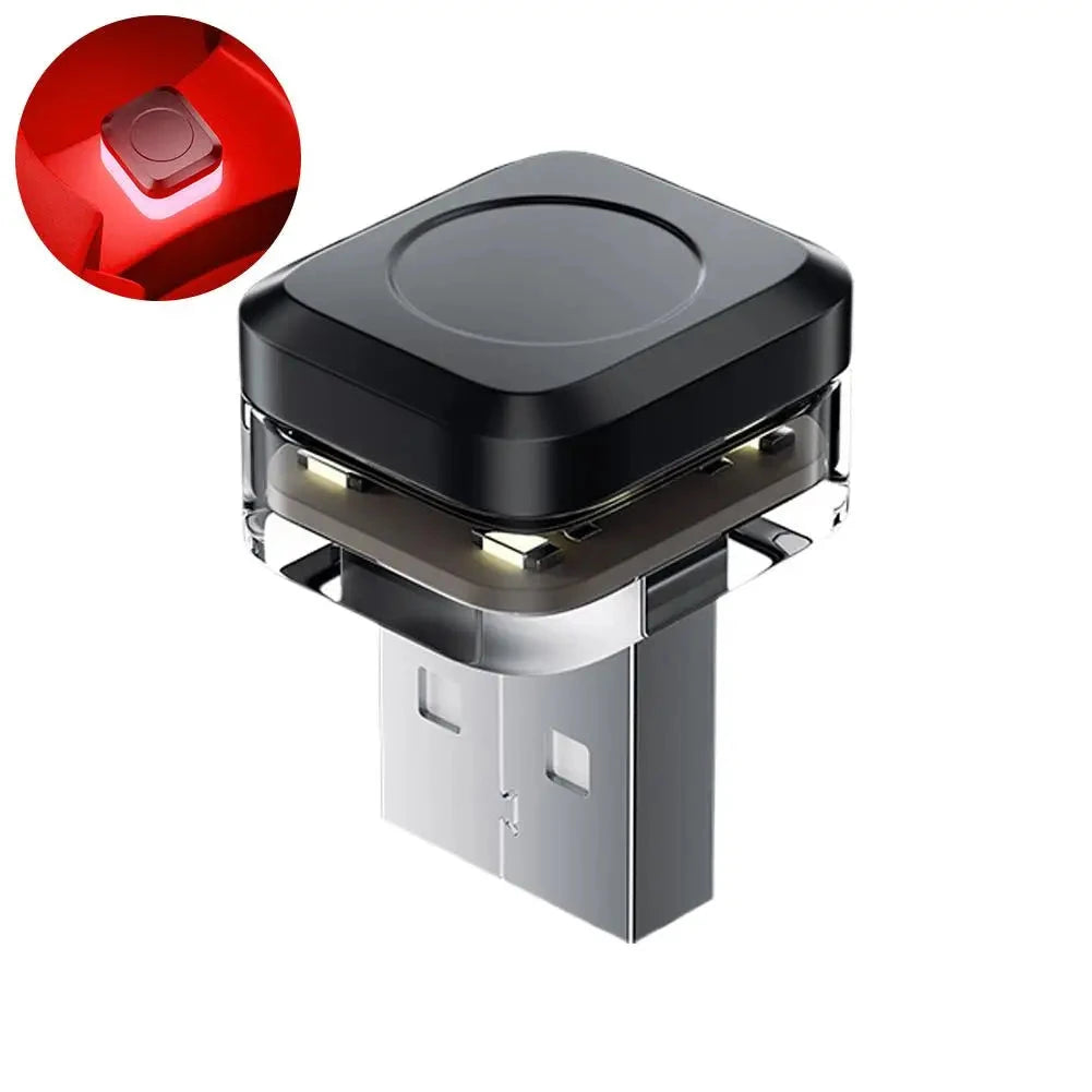 Mini USB LED Car Light – Colorful Interior Atmosphere & Emergency Lamp Econic Blanks