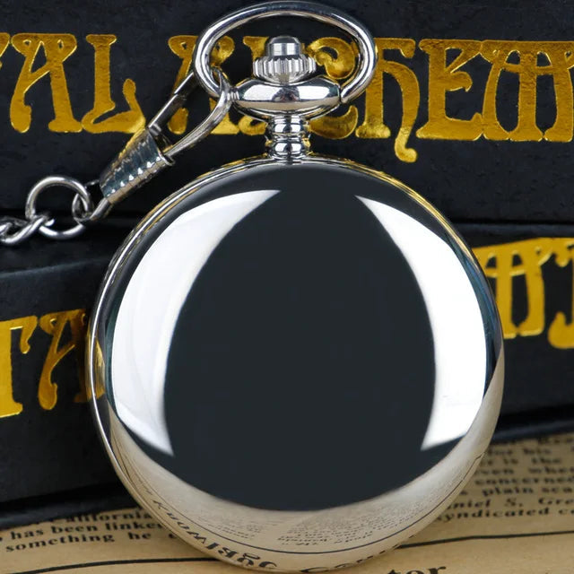 Luxury Gold Quartz Pocket Watch Gift Box Set For Family Fashion Casual Necklace Pendant Unisex Pocket&Fob Chain Watches with Box Quick Pick Grocers