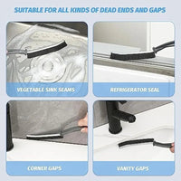 Hard Bristle Crevice Cleaning Brush for Fine Seam Corners Groove Window Cleaning Tools Kitchen Bathroom Home Tiles Joints Brush Econic Blanks