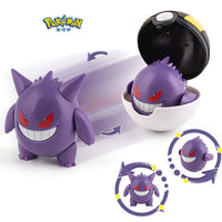 Pokemon Figures Toys Pocket Monsters Ball Model Pikachu Gengar Pokeball Dragonite Snorlax Pokeball Action Figures Toy Quick Pick Grocers