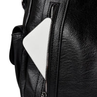 Pu shoulder bag fashionable temperament zipper opening design daily commuter handbag Quick Pick Grocers