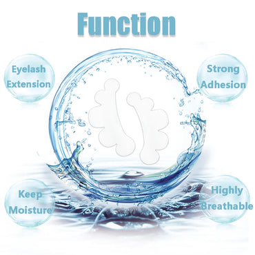 20/50Pairs Lash Extension Eye Stickers Hydrogel Patches Grafting Eyelashe Under Eye Pads Eyelashes Extension Lashes Tools Makeup Quick Pick Grocers