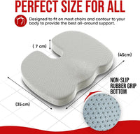 Ergonomic Memory Cotton Office Cushion Hemorrhoid Cushion Chair Cushion Sedentary Artifact Student Ass Cushion Econic Blanks