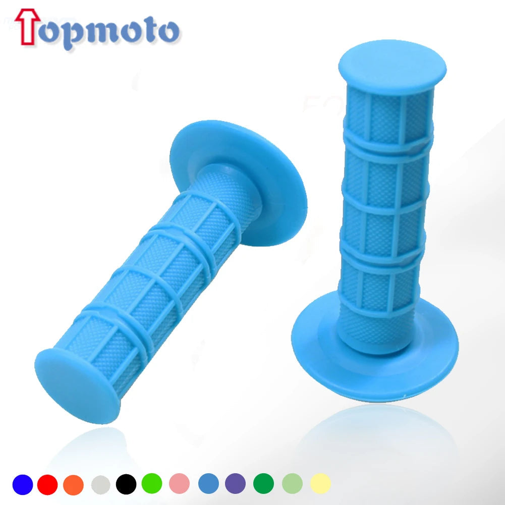 22mm 24mm Motorcycles Grip Dirt Bike Grips 7/8" Rubber Biker Scooter Handle Grip For Handlebar Mx Pillow Top Throttle 22mm Bar Quick Pick Grocers