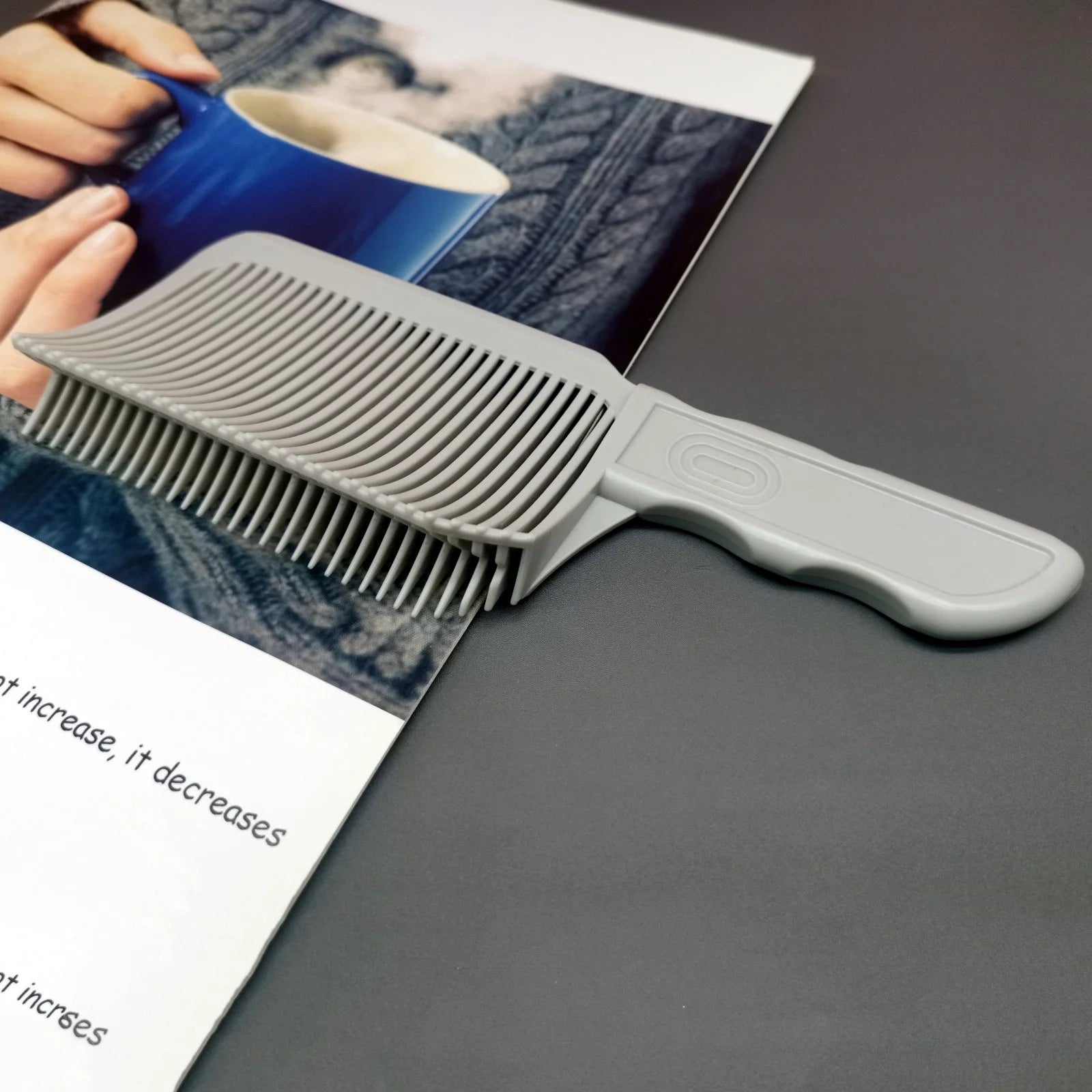 1/3Pcs Barber Hair Comb Kit Flat Top Hair Cutting Fading Stying Men Fade Brush Adjustable Headband Salon Hair Tool Accessories Quick Pick Grocers