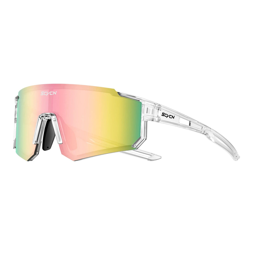 SCVCN Snow Sunglasses Hiking Eyewear Outdoor Cycling for Women Men MTB Bike Glasses Sports Mountain Cycling UV400 Skiing Goggles Quick Pick Grocers