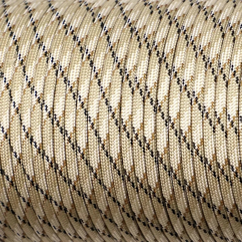 7-Cores 550 Paracord Rope 5 15 30 M Dia.4mm Cord For Outdoor Camping Survival Lanyard Parachute Hiking Tent Accessories Quick Pick Grocers