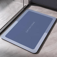 Diatomaceous Earth Bath Mat Bathroom Rug Absorbent Non-slip Floor Foot Mats Quick Dry Shower Carpet Toilet Pad Doormat Washable Econic Blanks