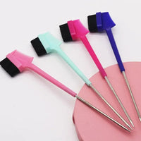 Baby Care Hair Edge Brush Comb Double Sided 3 in 1 Edge Control Brush for Baby Hair Salon Hair Care Comb Brushes Beauty Tools Purest Peak