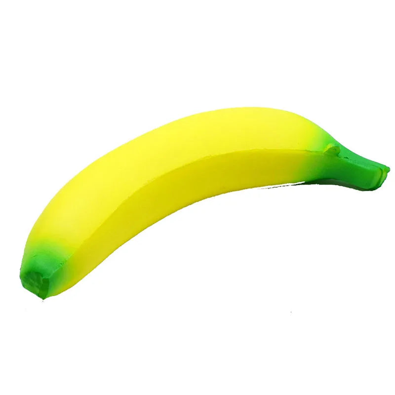 Anti-stress Squishy Banana Toys Slow Rising Jumbo Squishy Fruit Squeeze Toy Funny Stress Reliever Reduce Pressure Prop Econic Blanks