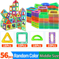 Magnetic Building Blocks DIY Magnets Toys medium size STEM Toys Construction Toys Learning Educational Magnet Toys Econic Blanks