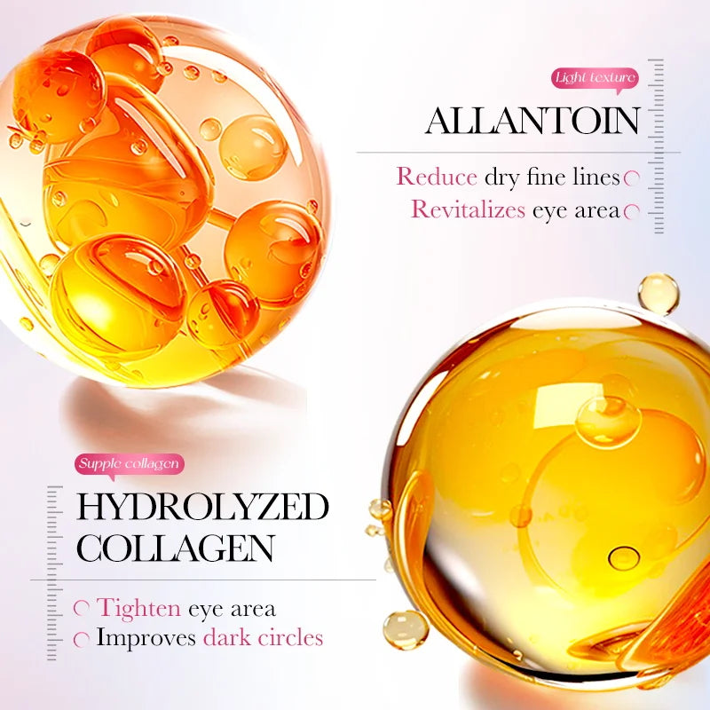 80pcs BIOAQUA Nicotinamide Collagen Eye Mask Anti Dark Circles Whitening Anti-Wrinkles Moisturizing Anti-Aging Eye Patches Quick Pick Grocers