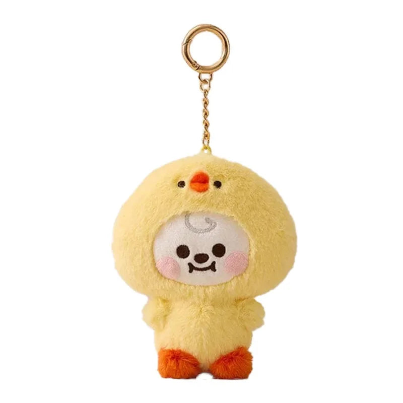 BT21 Koya Shooky Chimmy Cooky mang tata cute and creative kawaii plush keychains and bag charms, adorable doll gifts wholesale Quick Pick Grocers