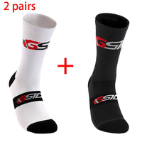2pairs 2023 New Cycling Socks Bike Nurse Compression Road Bike Running Mtb Knee-high White Sports Funny Brand Black Quick Pick Grocers