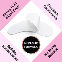 25/50/100Pairs Eye Patches Under Eyelash Pads for Building Hydrogel Paper Patches Lint Free Stickers for False Eyelashes LAUKISS Quick Pick Grocers