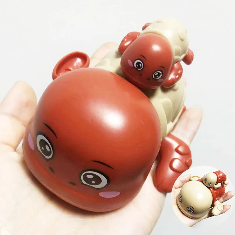 Baby Bath Toys Bathing Cute Swimming Turtle Whale Pool Beach Classic Chain Clockwork Water Toy For Kids Water Playing Toys Quick Pick Grocers